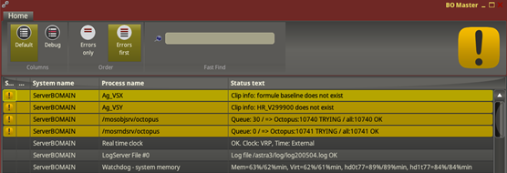 Status Browser
